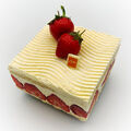 Fraisier à la pistache