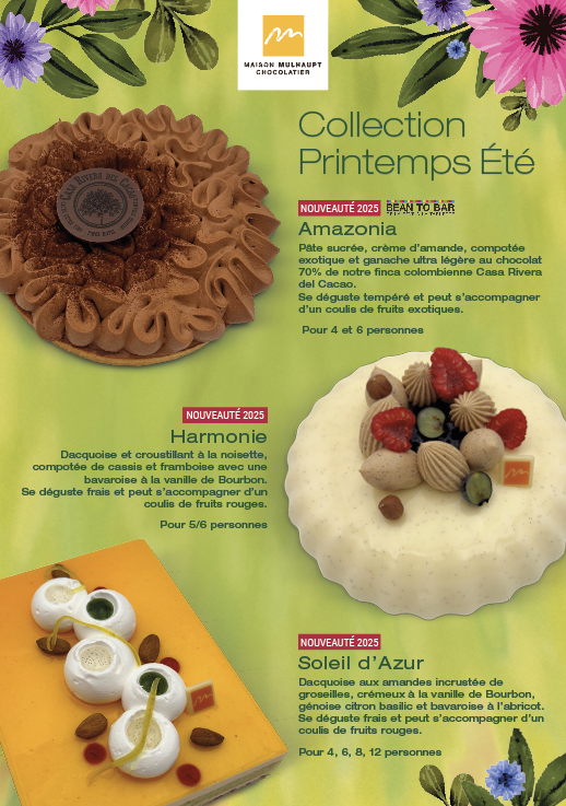 flyer carte printemps ete 2025