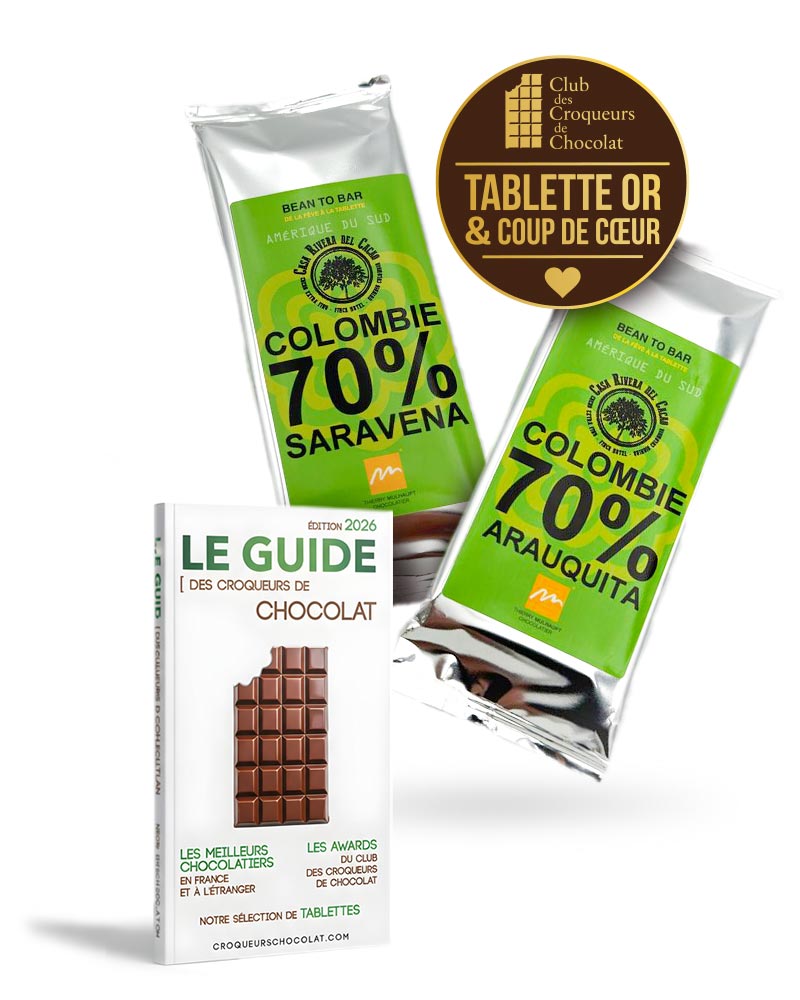 tablette or et guide croqueurs chocolat 2026